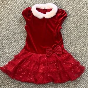 Toddler Girls Fancy Holiday Dress